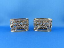 2 alte Serviettenringe (Versilbert)