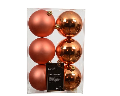Weihnachtskugeln 8cm - 6,