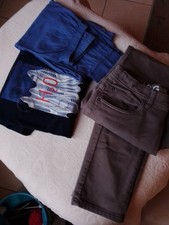 Schiesser, Schlafanzug, Gr. 164, Gr. M, blau, dazu Gratis Thermohose, Gr. 164