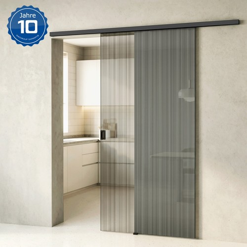 Glasschiebetür komplettset - glasschiebetür,