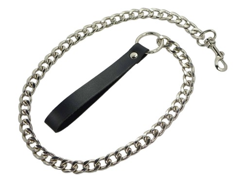 Leine mit kette und - leine,