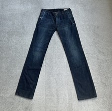 DIESEL Herren Jeans REVICK Hose W31 L34 Regular Straight Arbeit Work 12006 Blau