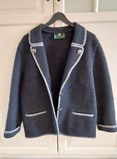 Trachtenjacke Jacke Janker Giesswein, grau, Gr. 38/40, 100 % reine Schurwolle