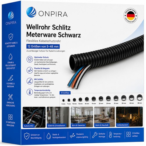 Wellrohr mit schlitz - wellrohr,