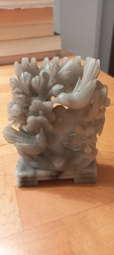 Vintage speckstein vase - speckstein,