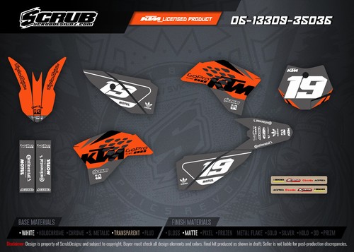 Ktm dekor sx65 - ktm, 2009