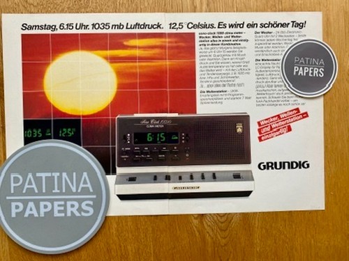1984 retro werbung grundig - retro,