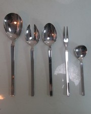 Gemüselöffel Salatbesteck Fleischgabel Zuckerlöffel WMF Ravenna Cromargan