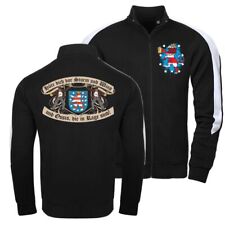 Trainingsjacke Sweatjacke THÜRINGEN Hüte dich vor Sturm und Wind Ossis in Rage 