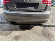 Audi A3 8P original Stoßstange Stoßfänger hinten LY1P Dakotagrau Sportback BJ12