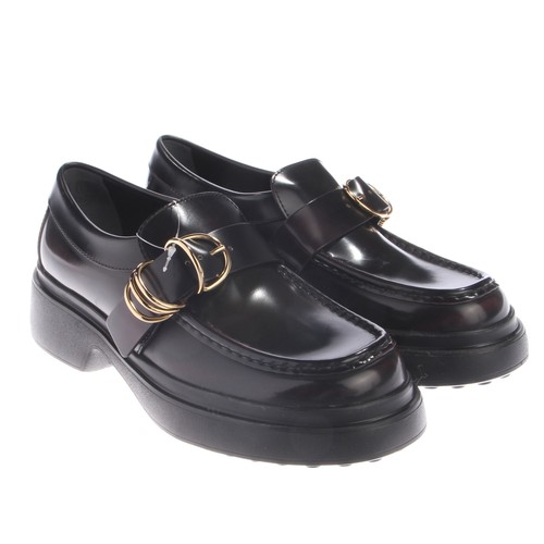 Tod loafers eur - loafers, schwarz