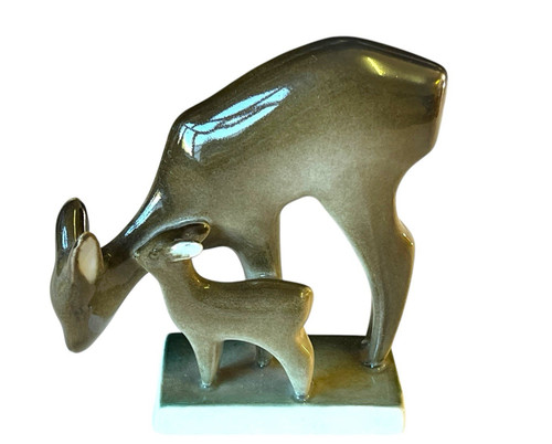 Zsolnay hungary figur reh - figur, mit