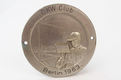 Alte auto plakette dkw - plakette,