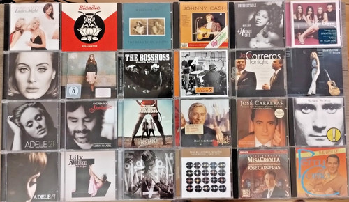 Musik sammlung alben per - cd,
