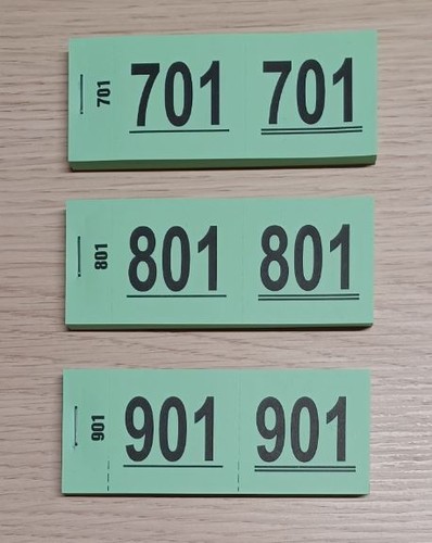 300 doppelnummern grün nr - in,