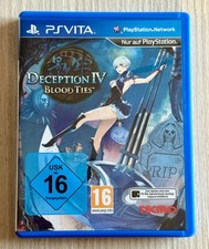 Deception IV 4 Blood Ties PlayStation PS Vita PSV KOMPLETT Sammler