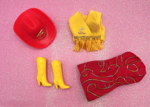 Barbie western stampin fashion - barbie,