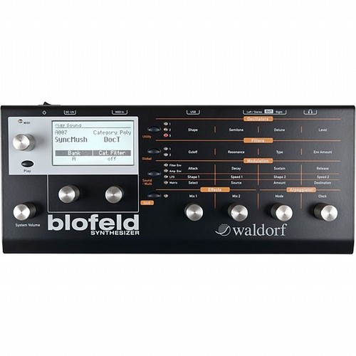 Waldorf blofeld virtual analog - virtual,