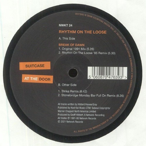 Rhythm the loose break of - the,
