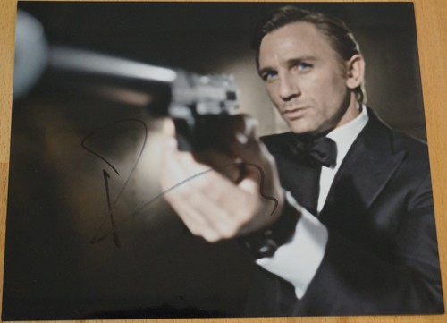 Daniel craig autogramm als 007 - als,