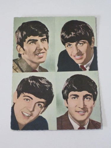 Postkarte the beatles - the,