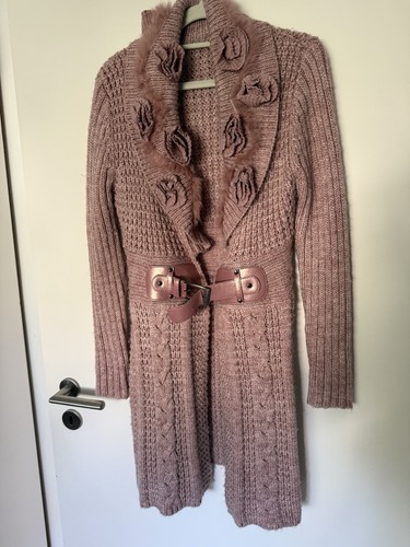 Damen strickjacke rosa m - damen, s/m