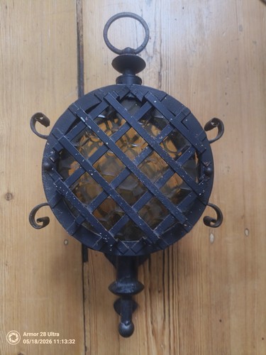 Schmiedeeisene wandlampe - schmiedeeisene,