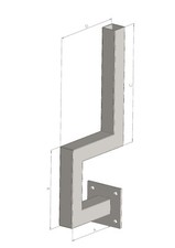 Geländerpfosten Balkon