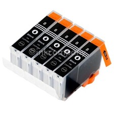 5 CANON Patronen mit Chip CLI8