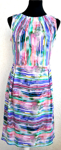 Kleid handarb viskose - kleid, handarb.