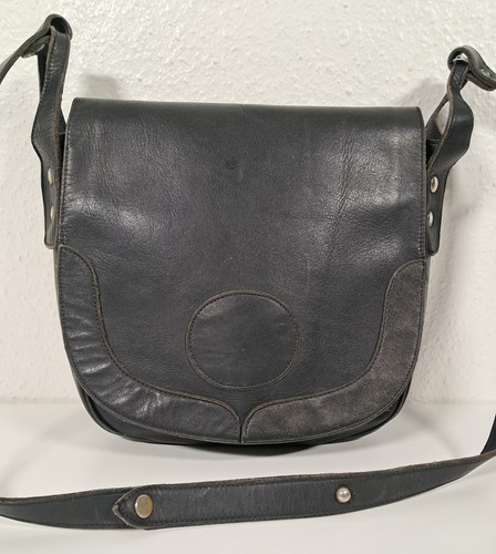Vintage goldpfeil ledertasche - vintage,