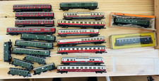 34 Waggons unterschiedlicher Hersteller Spur N ohne OVP