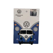 VW Bus T1 Bulli Emaille Pin Blau Emaille- Anstecknadel Neu