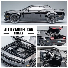 1:32 Dodge Challenger Hellcat SRT Redeye Diecast Modellauto Metall Deko Geschenk