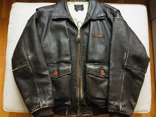 Vintage Avirex G-1 L Top Gun MA-1 Alpha leather leder jacket jacke schott CWU