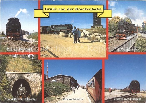 Lokomotive brockenbahn bahnhof - lokomotive,