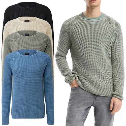 Herren grobstrickpullover - qs,