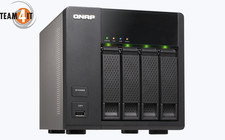 QNAP TS-420 NAS Server 1.6GHz / 512MB DDR3 4x3.5"/2.5" HDD/SSD