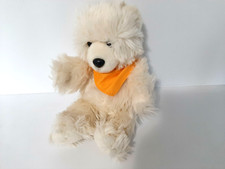 * Schmusetier Kuscheltier Karstadt Kuschelwuschel Teddy Bär weiß ca. 30cm