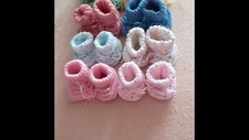 Gestrickte babyschuhchen - gestrickte,