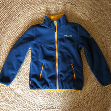 Trollkids 140 Fleecjacke blau