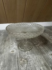 Vintage Glas-Etagere /