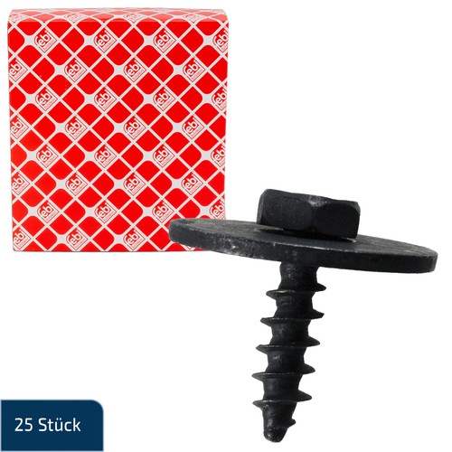 25x febi clip - clip, schraube