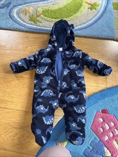 Wagenanzug Baby 62 Topomini Jungen Blau