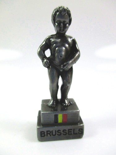 Manneken pis metall magnet - metall,