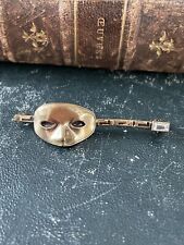 Brosche Vintage Maske Theater Anstecknadel Alt Nachlass