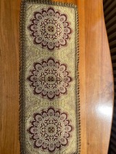 alte Kirchen Decke - Altardecke - Tischdecke Barock 65 x 24 cm