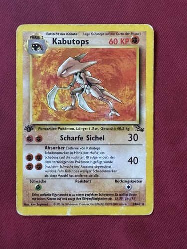 Kabutops fossil set - kabutops,