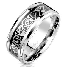 Ring keltisches Tribal Silber