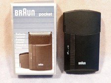 Braun Batterie Rasierer Pocket